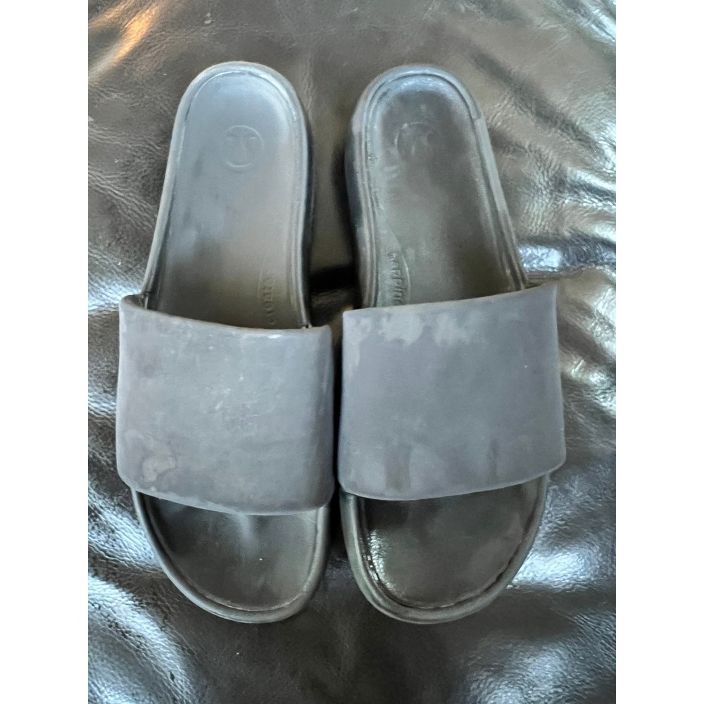 Lululemon Restfeel Slides Mens Black Athletic Recovery Sandals Slides